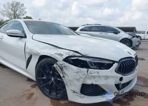 2021 BMW M850I xDrive из США, поврежденный, VIN WBABC4C06MCE91813
